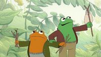 Frog and Toad and Stick