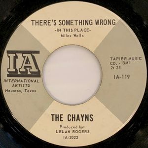 There's Something Wrong (In This Place) (Single)