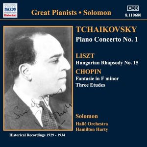 Tchaikovsky: Piano Concerto no. 1 / Liszt: Hungarian Rhapsody no. 15 / Chopin: Etudes