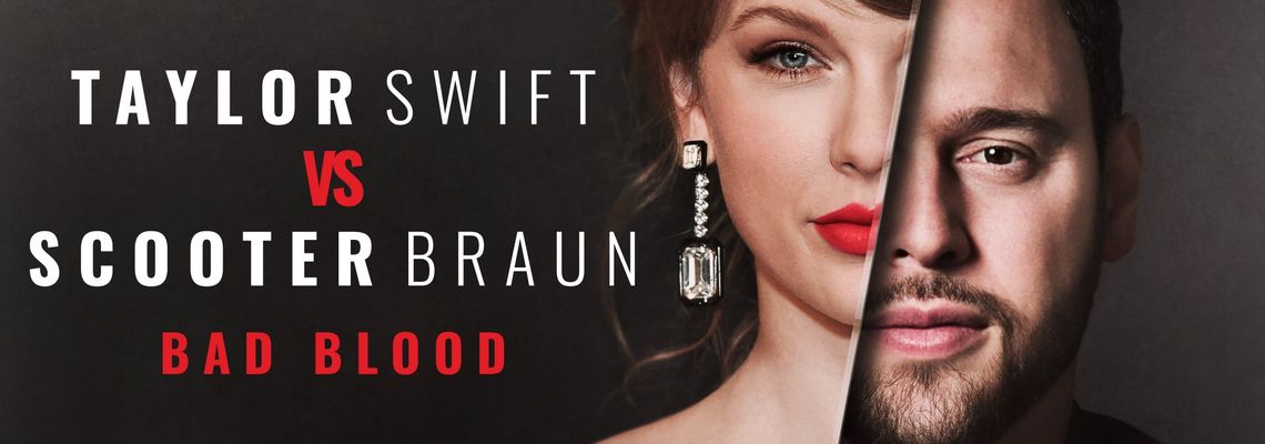 Cover Taylor Swift vs Scooter Braun : Bad Blood