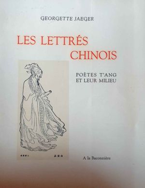 Les lettrés chinois