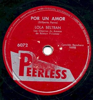 Por un amor / Yo me muero donde quiera (Single)