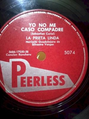 Yo no me caso compadre / Lo lamento deveras (Single)