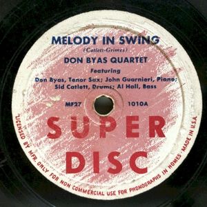 Melody in Swing / Super Session (Single)