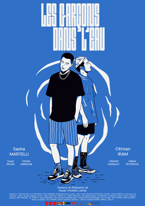 Les garçons dans l'eau