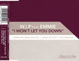 I Won't Let You Down (Single)