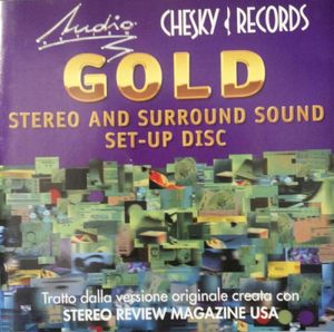 Gold Stereo and Surround Set-up Disc