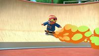 Paddington, le skateur