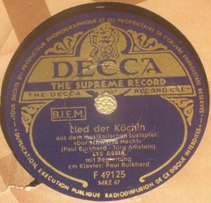 Lied der Köchin (Single)