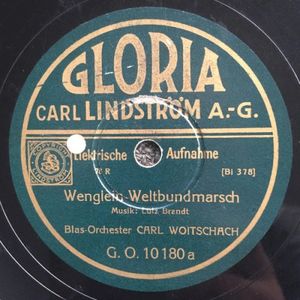 Wenglein-Weltbundmarsch / Geburtstagsmarsch (Single)