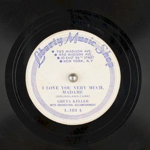 I Love You Very Much, Madame / Lamplight (Single)