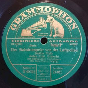 Morchel mit der Drehorgel