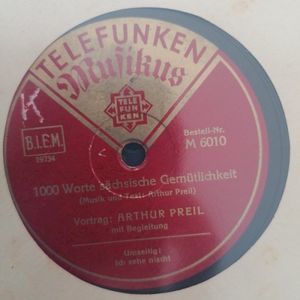 Ich sehe nischt / 1000 Worte sächsische Gemütlichkeit (Single)