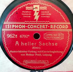 Ä heller Sache / Mir Sachsen, mir sein helle (Single)