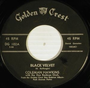 Black Velvet / My Girl Friday (Single)