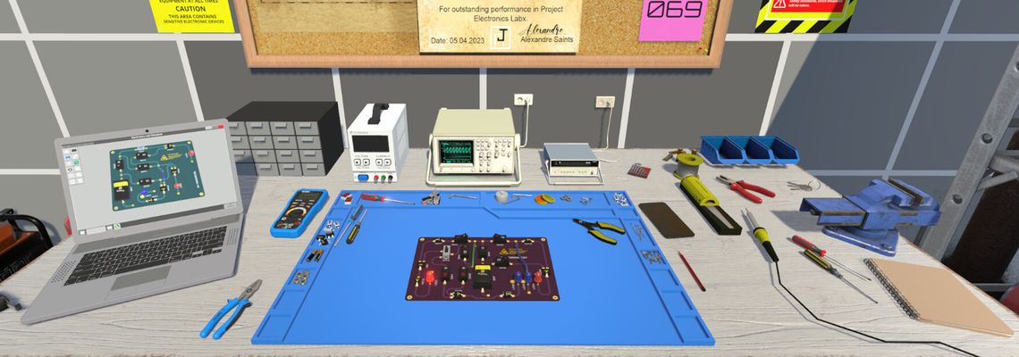 Cover Electronics Puzzle Lab