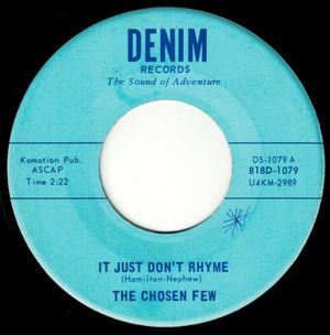 It Just Don't Rhyme (Single)