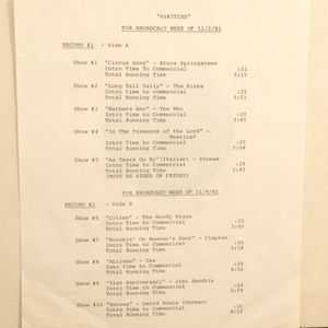 Rarities – The Rock and Roll Vault