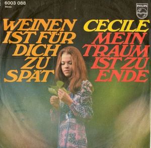 Weinen ist für dich zu spät / Mein Traum ist zu Ende (Single)