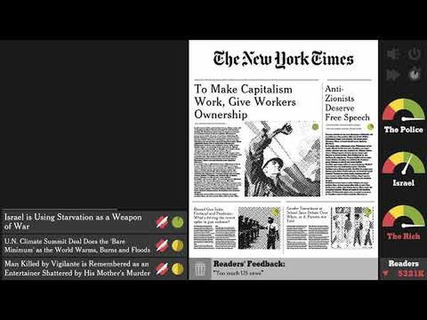 The New York Times Simulator