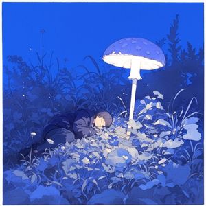 Bioluminescent Mushrooms (Single)