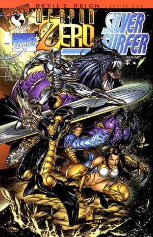 Weapon Zero/Silver Surfer Vol.1 #1