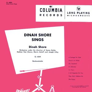 Dinah Shore Sings