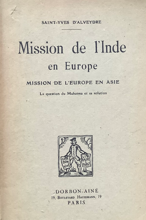 Mission de l'Inde en Europe