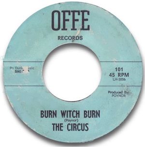 Burn Witch Burn / Bad Seed (You're A Bad Seed) (Single)