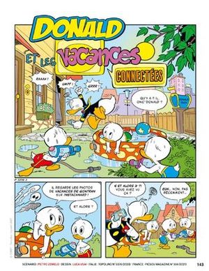 Donald et les vacances connectées - Donald Duck