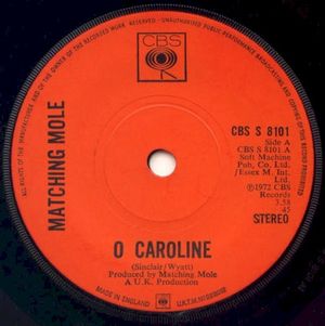 O Caroline (Single)