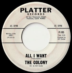 All I Want / Things On My Mind (Single)