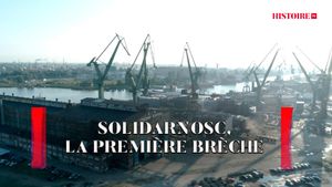 Solidarnosc, la première brèche