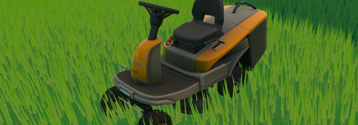 Cover Lawn Mowing Simulator VR