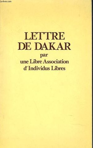 Lettre de Dakar