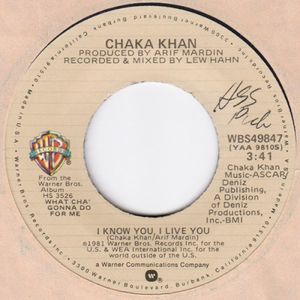 I Know You, I Live You (Single)