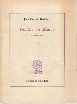 Goethe en Alsace