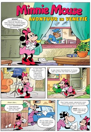 Du rififi dans les gondoles - Minnie Mouse