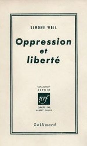 Oppression et liberté