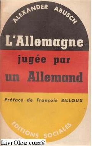 L'Allemagne jugée par un allemand