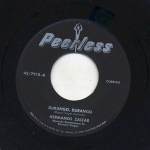 Durango, Durango / Corrido a Durango (Single)