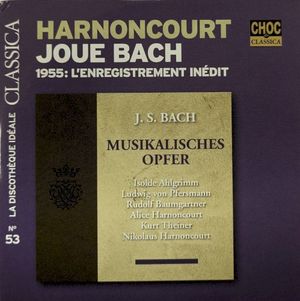 Harnoncourt joue Bach