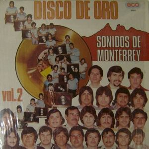 Disco de oro, vol. 2 - Sonidos de Monterrey