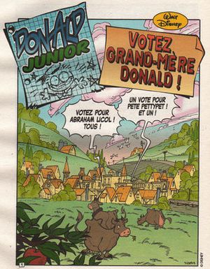 Votez Grand-mère Donald ! - Donald Junior