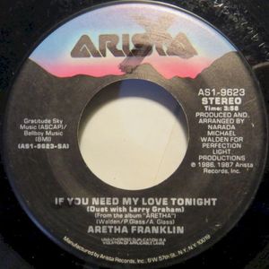 If You Need My Love Tonight (Single)