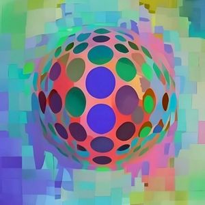 Ultra Vibrant Mirror Ball