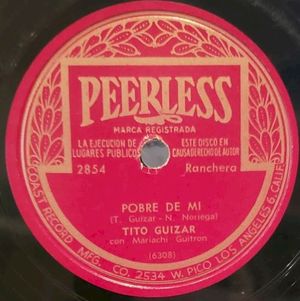 Pobre de mí / Carmen de amor (Single)