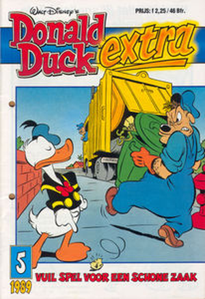 La Guerre des poubelles - Donald Duck