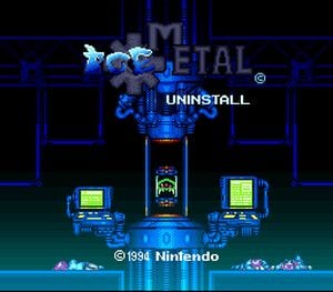 Super Metroid Ice Metal Uninstall