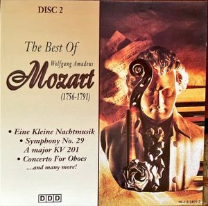 The Best of Wolfgang Amadeus Mozart (1756-1791) [Disc 2]